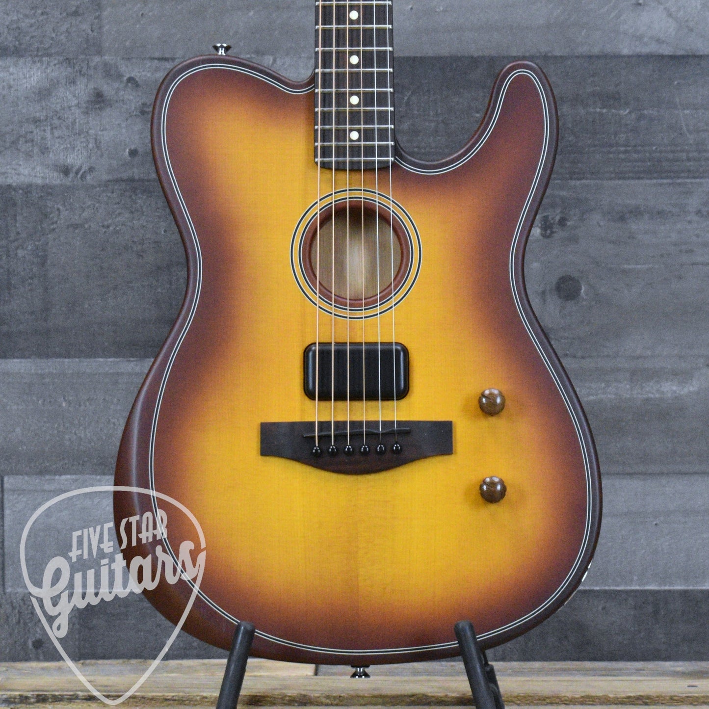 Fender Acoustasonic Standard Telecaster Honey Burst