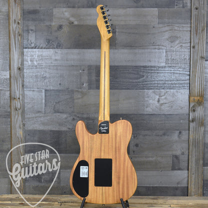 Fender American Acoustasonic Telecaster All-Mahogany - Natural with Deluxe Gig Bag