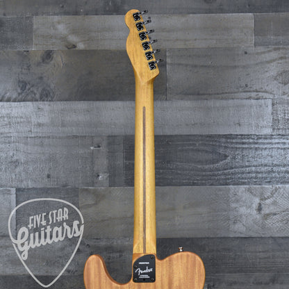 Fender American Acoustasonic Telecaster All-Mahogany - Natural with Deluxe Gig Bag