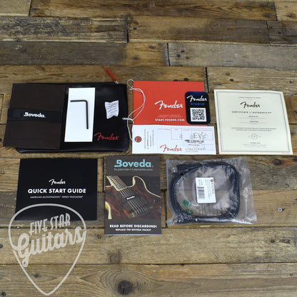 Fender American Acoustasonic Telecaster All-Mahogany - Natural with Deluxe Gig Bag