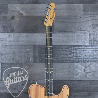 Fender American Acoustasonic Telecaster All-Mahogany - Natural with Deluxe Gig Bag