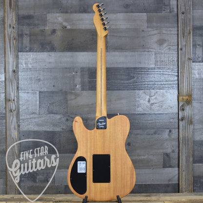 Fender American Acoustasonic Telecaster All-Mahogany - Natural with Deluxe Gig Bag