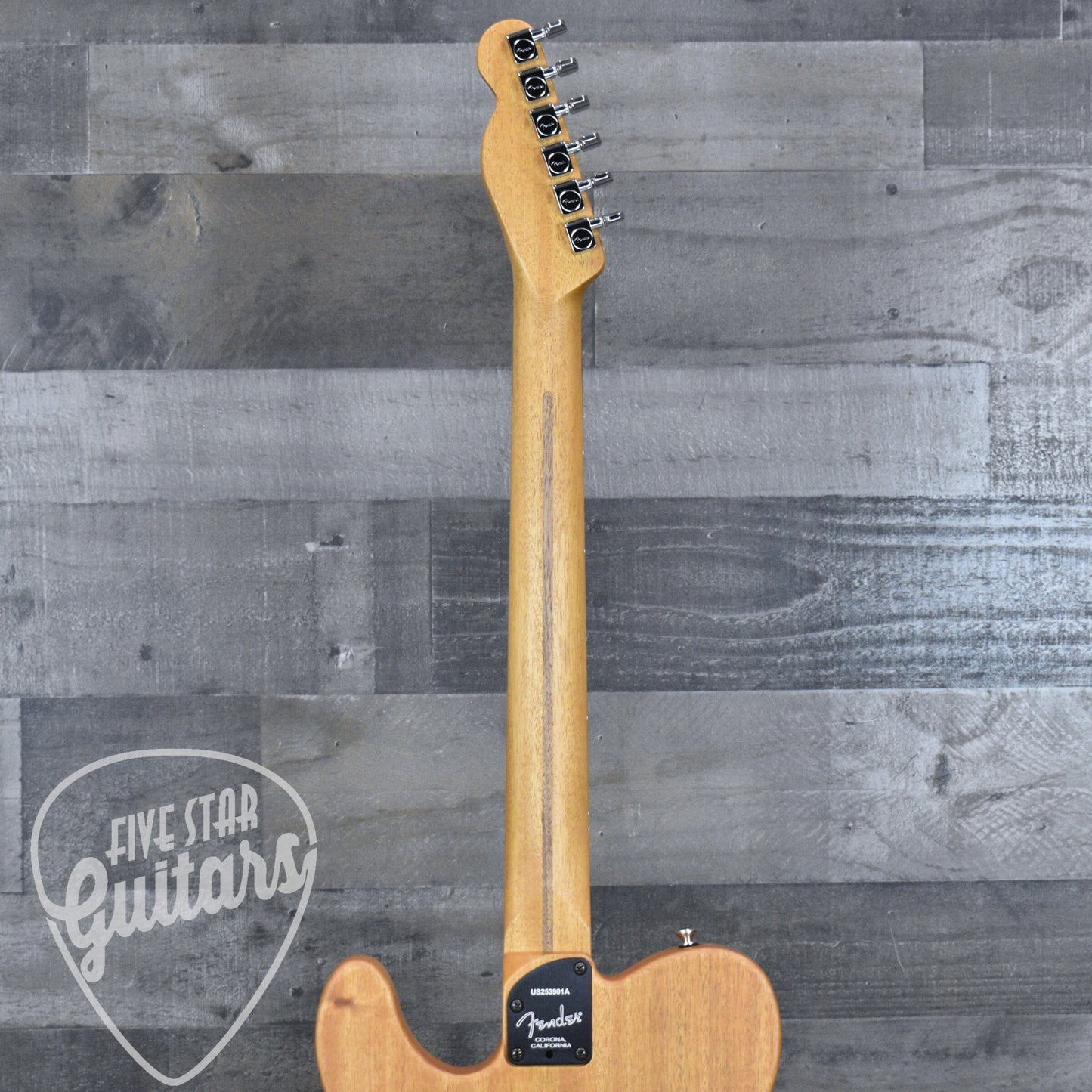 Fender American Acoustasonic Telecaster All-Mahogany - Natural with Deluxe Gig Bag