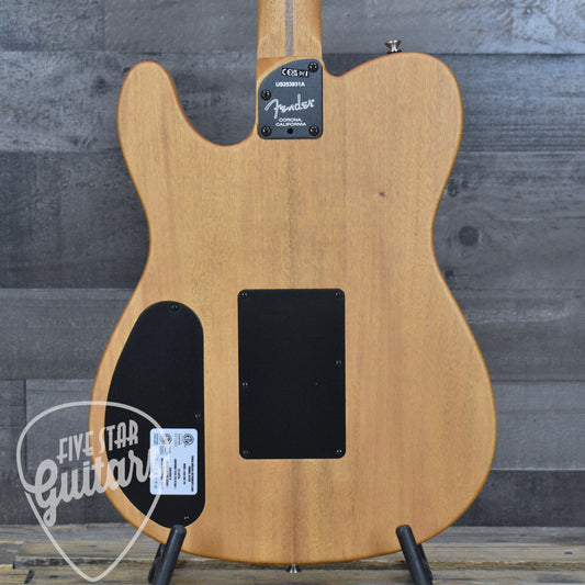 Fender American Acoustasonic Telecaster All-Mahogany - Natural with Deluxe Gig Bag