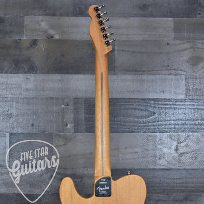 Fender American Acoustasonic Telecaster All-Mahogany - Natural with Deluxe Gig Bag