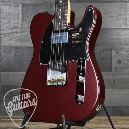 Fender American Performer Telecaster S/H - Aubergine with Gig Bag