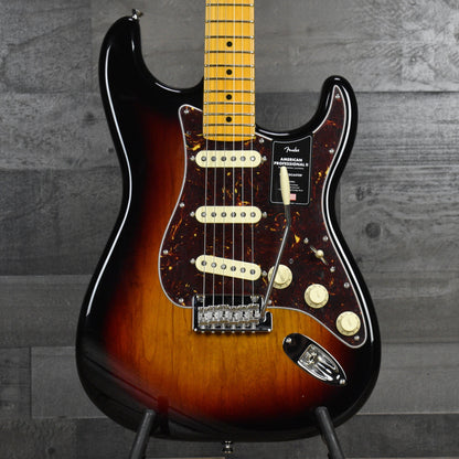 Fender American Professional II Stratocaster - 3 Tone Sunburst with Hard Shell Case