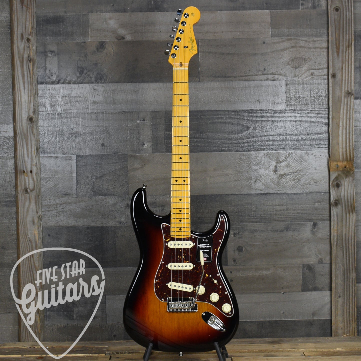 Fender American Professional II Stratocaster - 3 Tone Sunburst with Hard Shell Case
