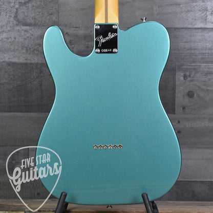 Fender American Professional Classic Hotshot Telecaster Rosewood Fingerboard - Faded Sherwood Green Metallic with Deluxe Gigbag