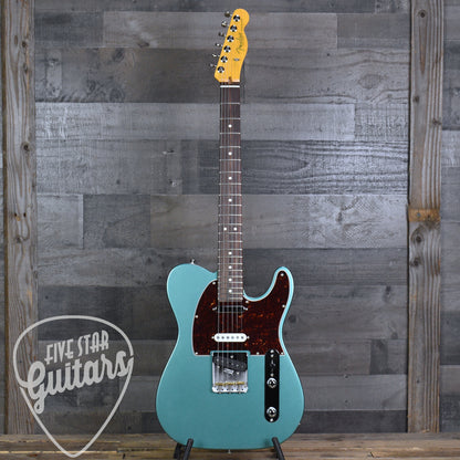 Fender American Professional Classic Hotshot Telecaster Rosewood Fingerboard - Faded Sherwood Green Metallic with Deluxe Gigbag