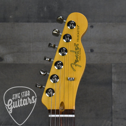 Fender American Professional Classic Hotshot Telecaster Rosewood Fingerboard - Faded Sherwood Green Metallic with Deluxe Gigbag