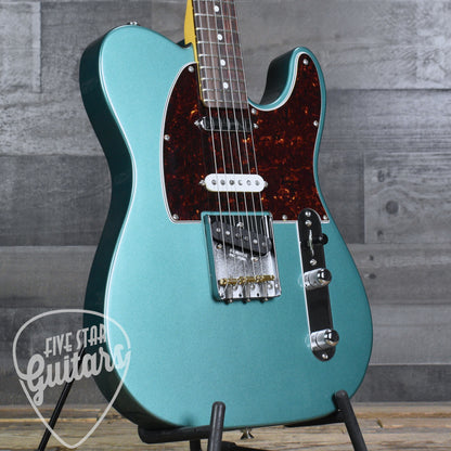 Fender American Professional Classic Hotshot Telecaster Rosewood Fingerboard - Faded Sherwood Green Metallic with Deluxe Gigbag