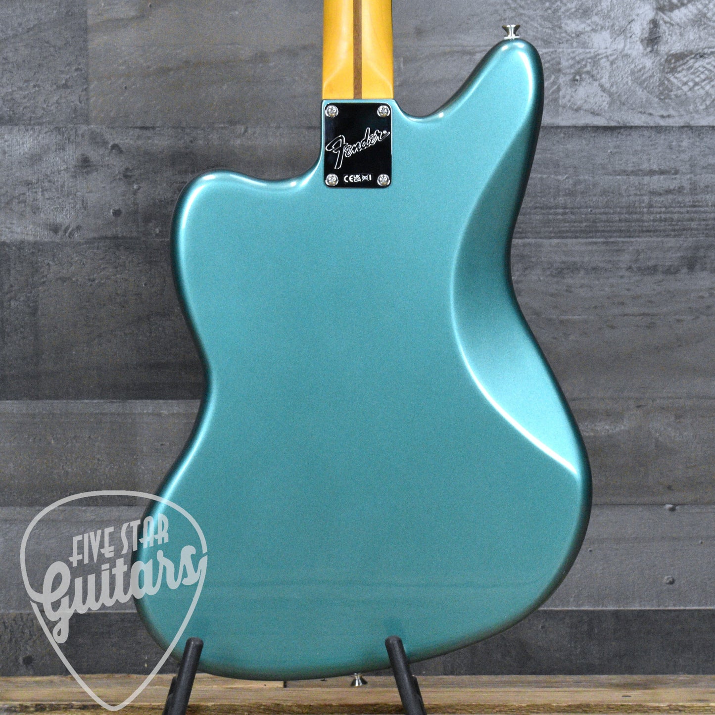 Fender American Professional Classic Jaguar Rosewood Fingerboard Faded Sherwood Green Metallic Included: Deluxe Gig Bag