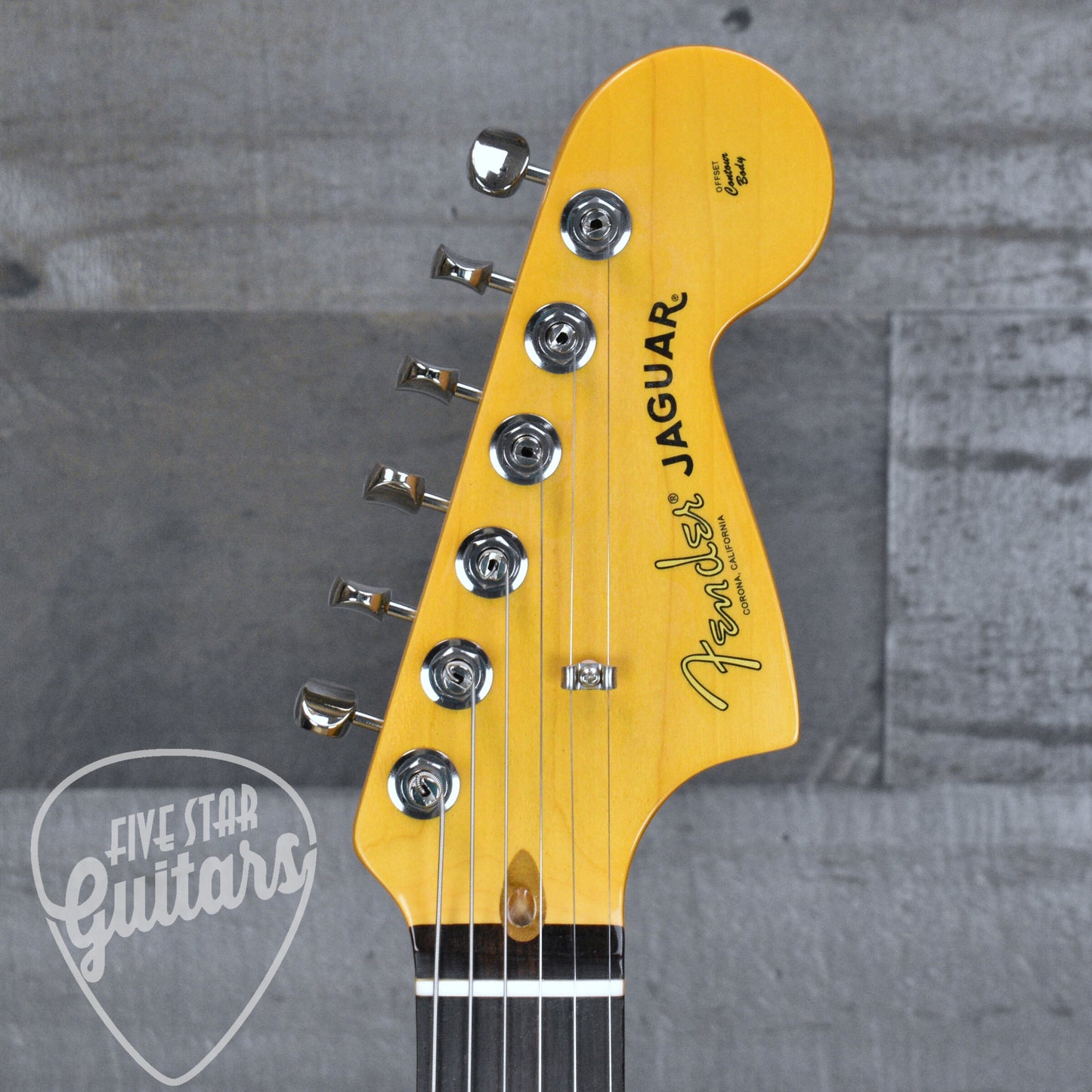 Fender American Professional Classic Jaguar Rosewood Fingerboard Faded Sherwood Green Metallic Included: Deluxe Gig Bag