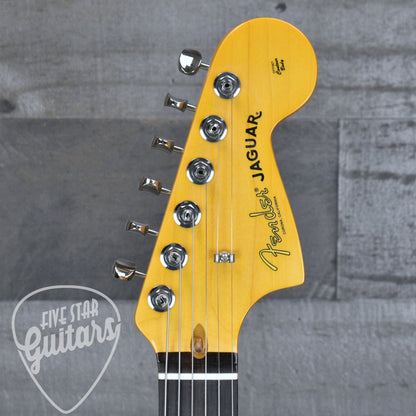 Fender American Professional Classic Jaguar Rosewood Fingerboard Faded Sherwood Green Metallic Included: Deluxe Gig Bag