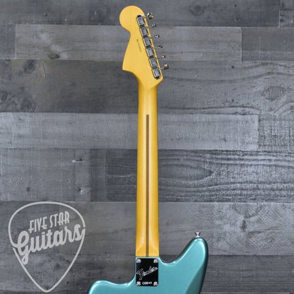 Fender American Professional Classic Jaguar Rosewood Fingerboard Faded Sherwood Green Metallic Included: Deluxe Gig Bag