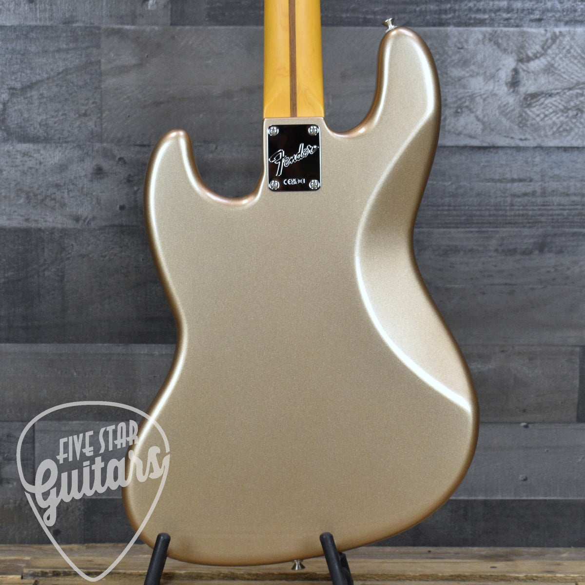 Fender American Professional Classic Jazz Bass - Faded Firemist Gold with Gigbag