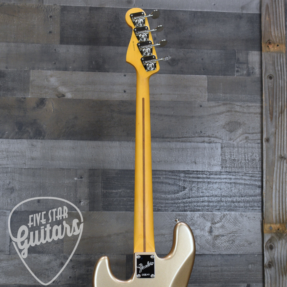 Fender American Professional Classic Jazz Bass - Faded Firemist Gold with Gigbag