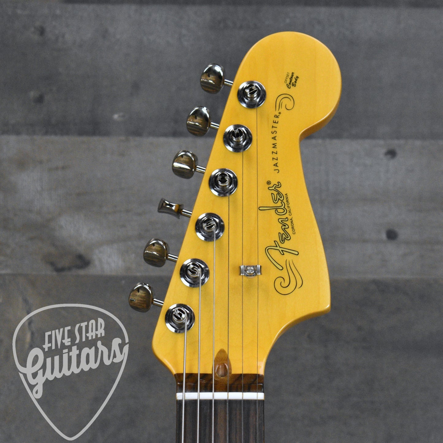 Fender American Professional Classic Jazzmaster, Rosewood Fingerboard - Faded Sherwood Green Metallic with Gigbag