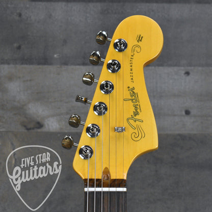 Fender American Professional Classic Jazzmaster, Rosewood Fingerboard - Faded Sherwood Green Metallic with Gigbag