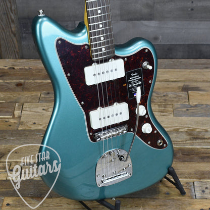 Fender American Professional Classic Jazzmaster, Rosewood Fingerboard - Faded Sherwood Green Metallic with Gigbag