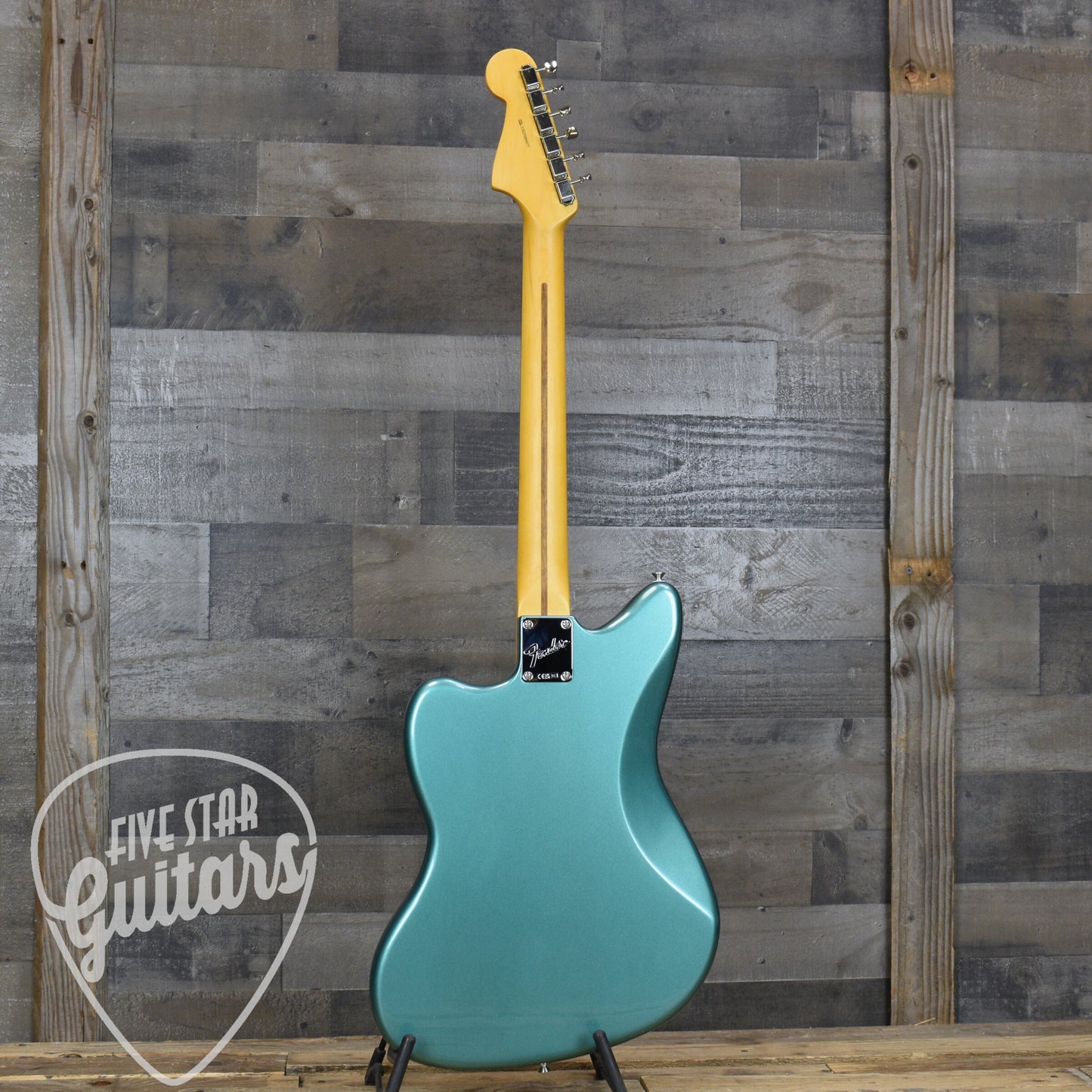 Pre-Owned Fender American Professional Classic Jazzmaster, Rosewood Fingerboard - Faded Sherwood Green Metallic with Gigbag - copy