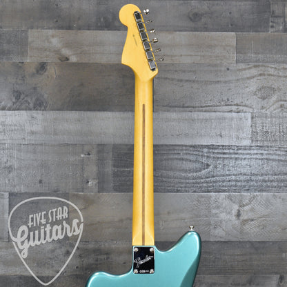 Pre-Owned Fender American Professional Classic Jazzmaster, Rosewood Fingerboard - Faded Sherwood Green Metallic with Gigbag - copy