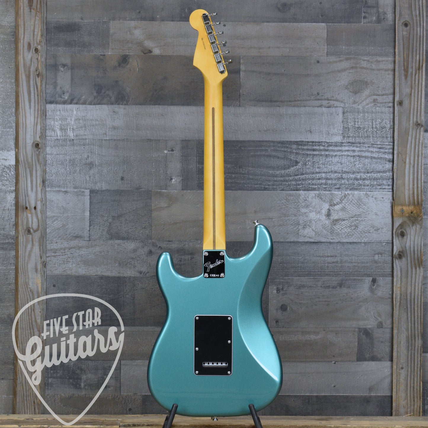 Fender American Professional Classic Stratocaster HSS Rosewood Fingerboard - Faded Sherwood Green Metallic with Deluxe Gigbag