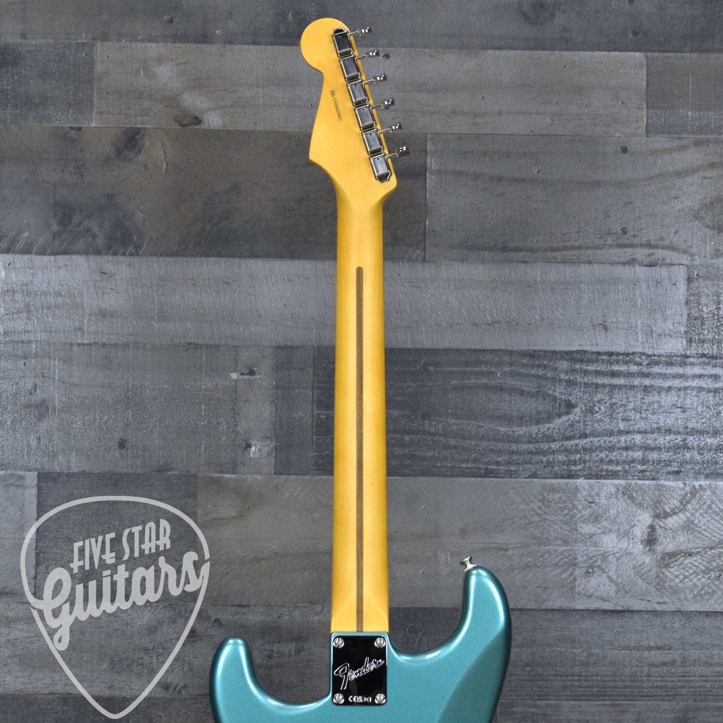 Fender American Professional Classic Stratocaster HSS Rosewood Fingerboard - Faded Sherwood Green Metallic with Deluxe Gigbag