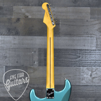 Fender American Professional Classic Stratocaster HSS Rosewood Fingerboard - Faded Sherwood Green Metallic with Deluxe Gigbag