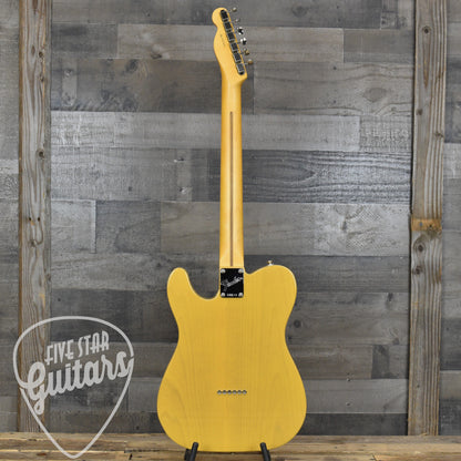 Fender American Professional Classic Telecaster Maple Fingerboard - Butterscotch Blonde with Deluxe Gig Bag