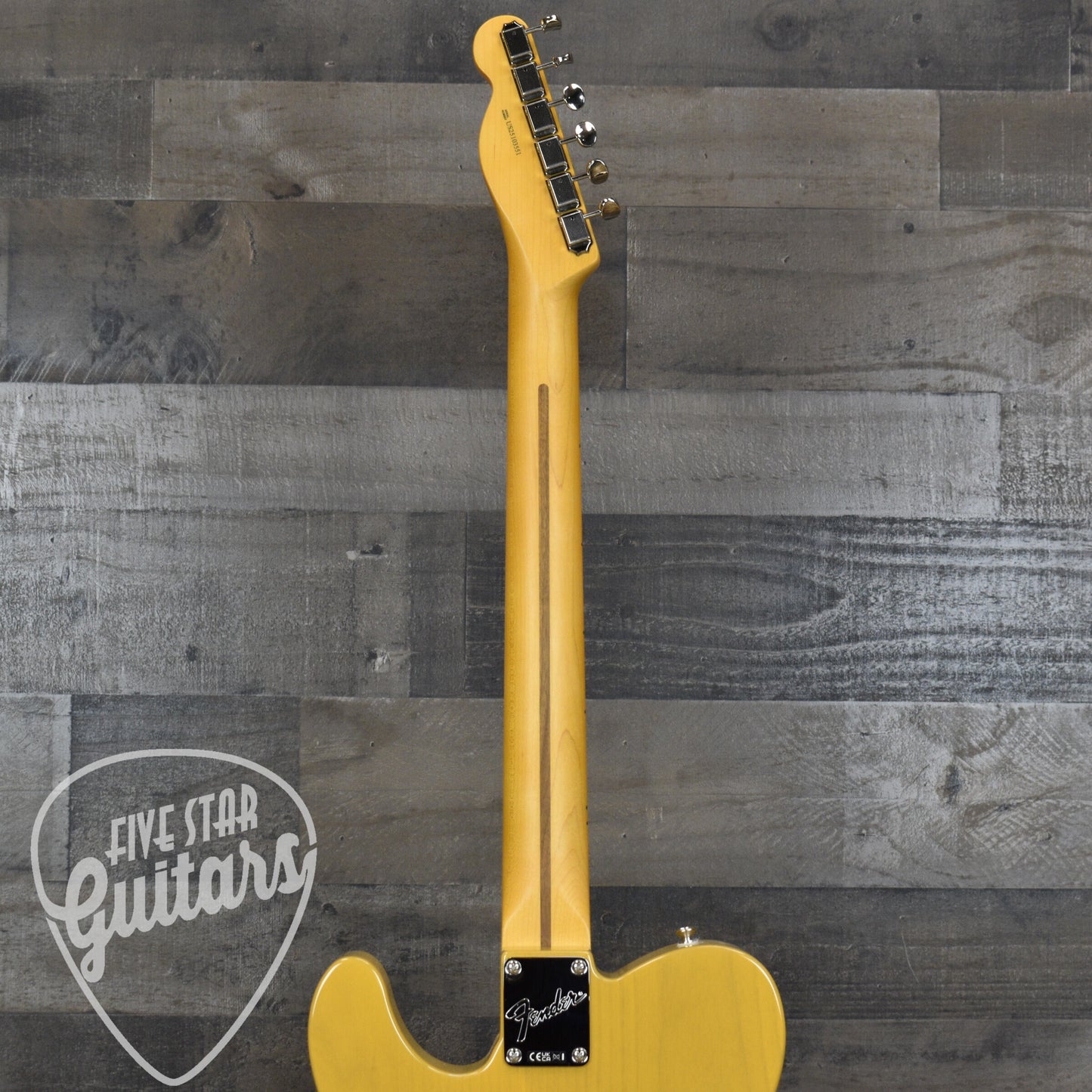 Fender American Professional Classic Telecaster Maple Fingerboard - Butterscotch Blonde with Deluxe Gig Bag