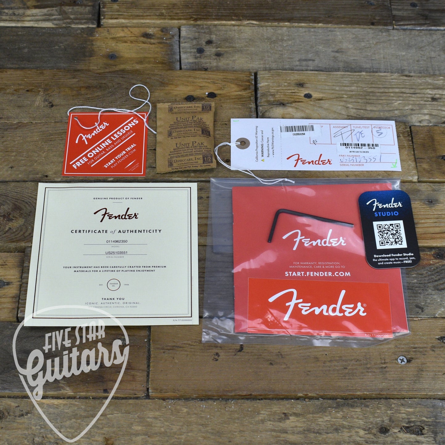 Fender American Professional Classic Telecaster Maple Fingerboard - Butterscotch Blonde with Deluxe Gig Bag