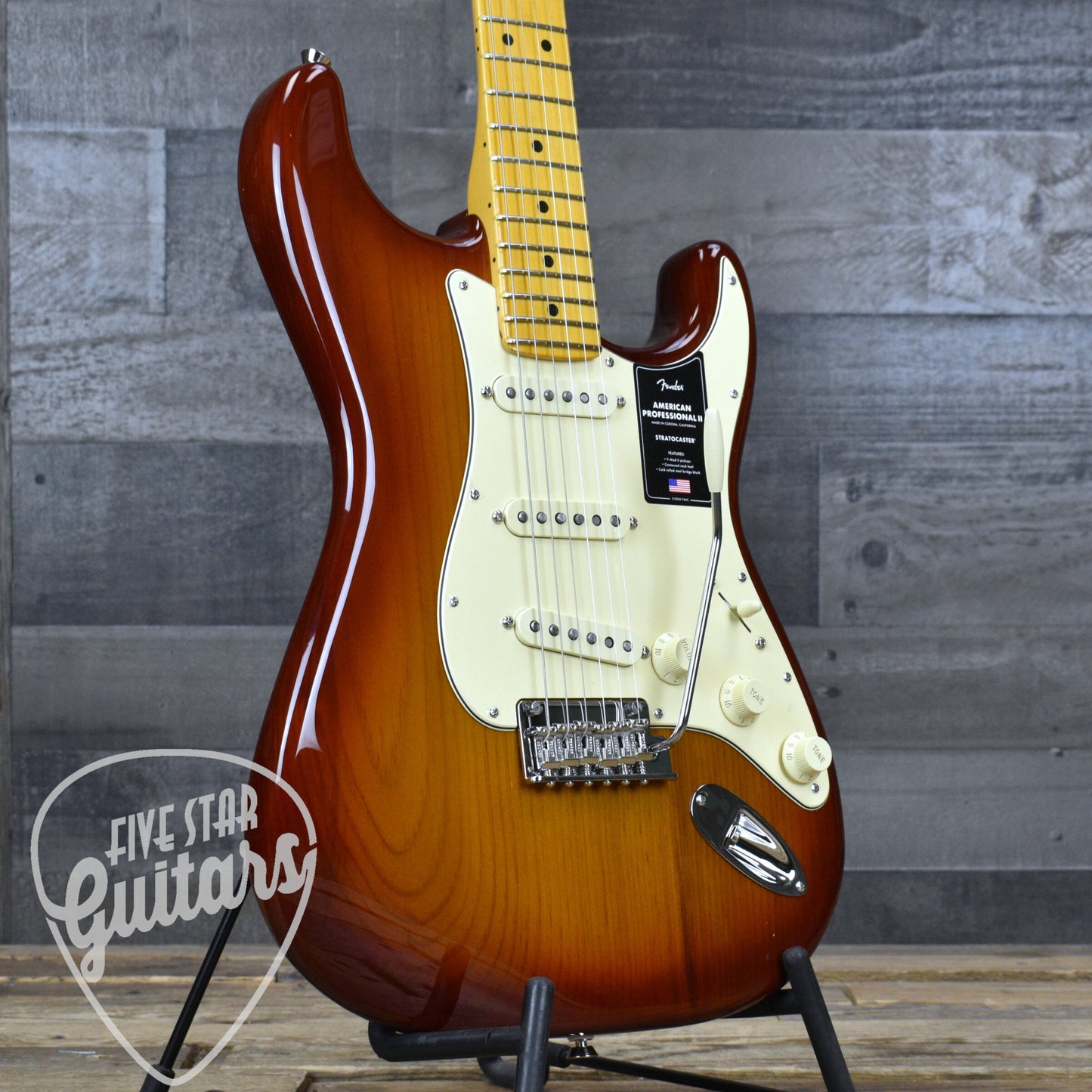 Fender American Professional II Stratocaster - Sienna Sunburst with Hardshell Case