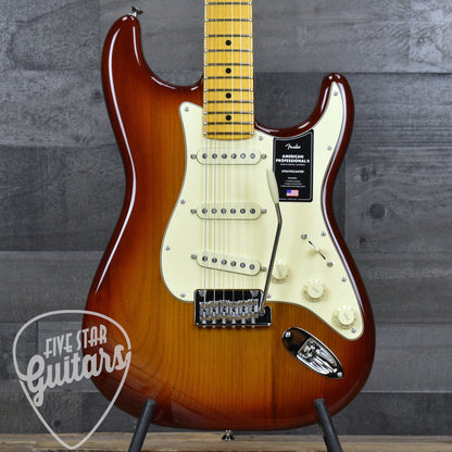 Fender American Professional II Stratocaster - Sienna Sunburst with Hardshell Case