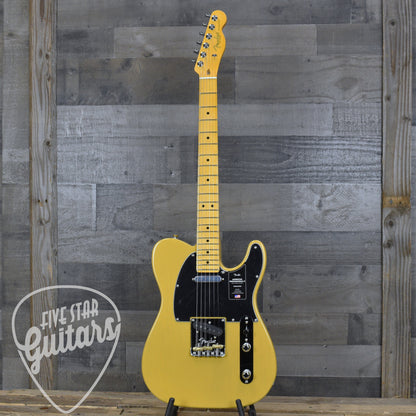 Fender American Professional II Telecaster Maple Fingerboard - Butterscotch Blonde with Deluxe Molded Case