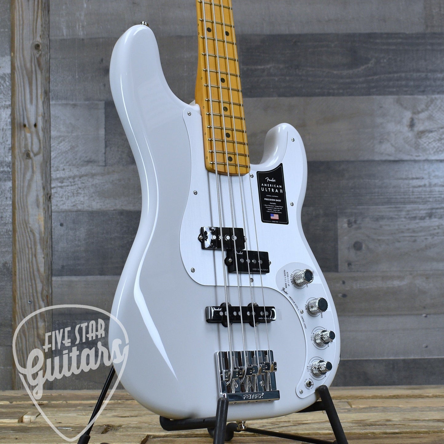 Fender American Ultra II Precision Bass - Avalanche