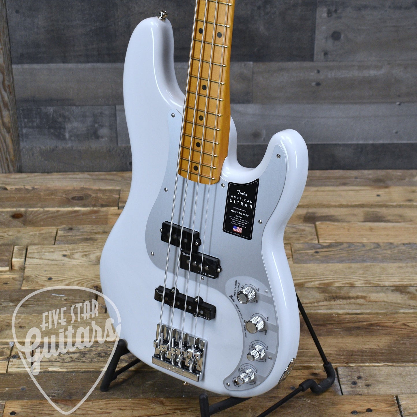 Fender American Ultra II Precision Bass - Avalanche