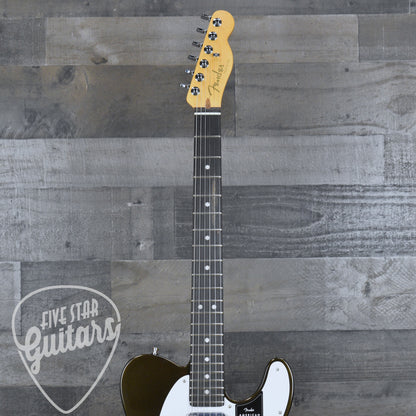 Fender American Ultra II Telecaster Ebony Fingerboard - Texas Tea with Deluxe Molded Case