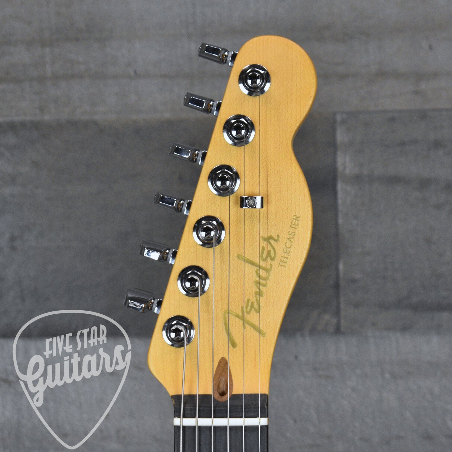 Fender American Ultra II Telecaster Ebony Fingerboard - Texas Tea with Deluxe Molded Case