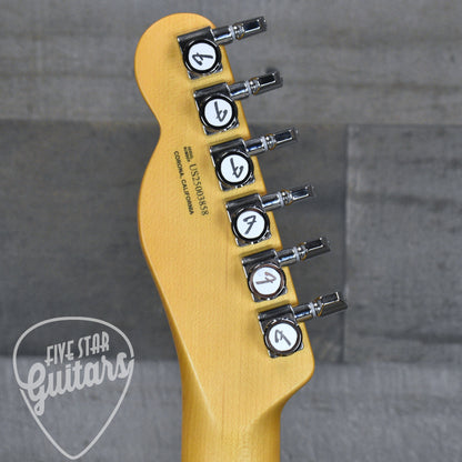 Fender American Ultra II Telecaster Ebony Fingerboard - Texas Tea with Deluxe Molded Case