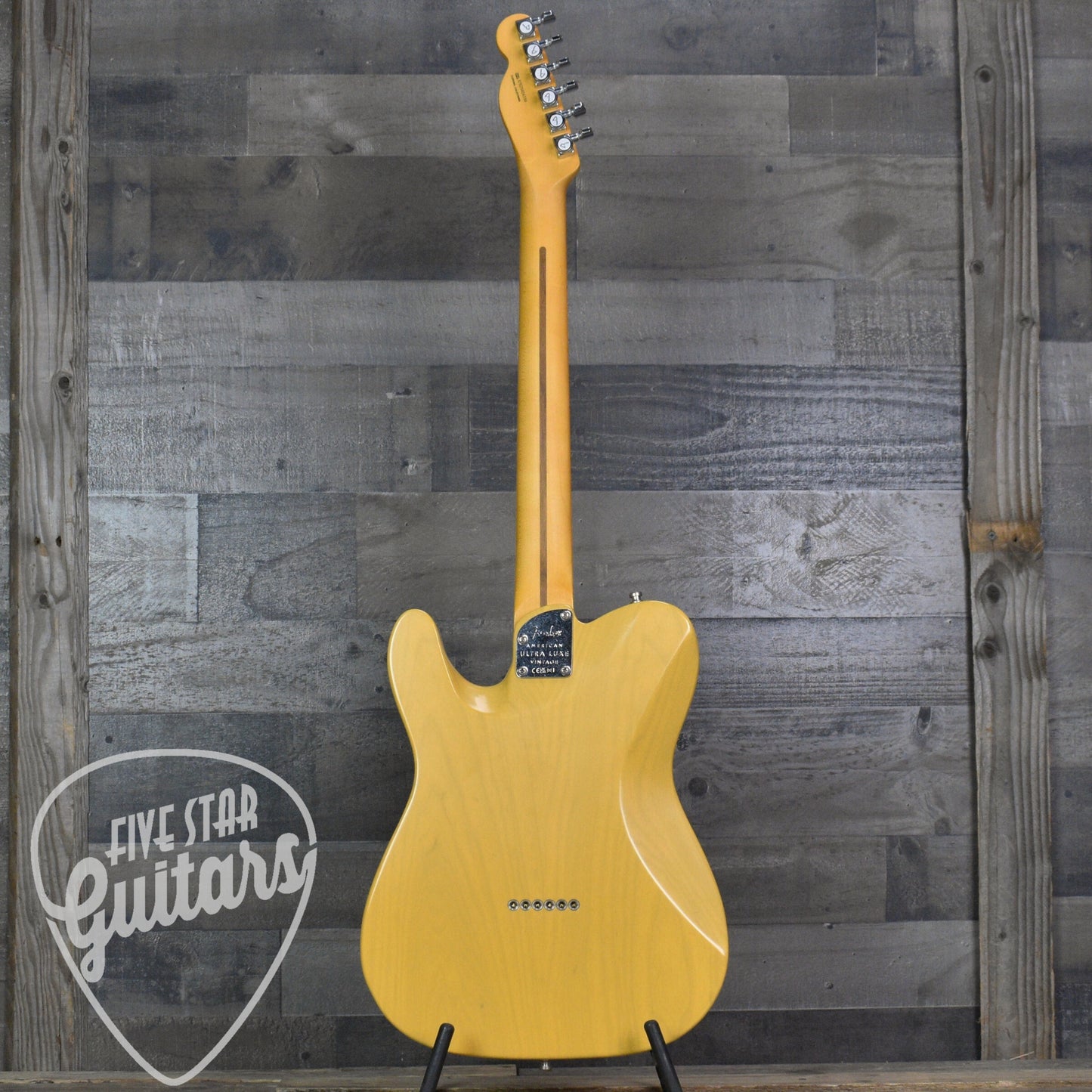 Fender American Ultra Luxe Vintage '50s Telecaster - Butterscotch Blonde with Fender Deluxe Hardshell Case