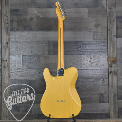 Fender American Ultra Luxe Vintage '50s Telecaster - Butterscotch Blonde with Fender Deluxe Hardshell Case