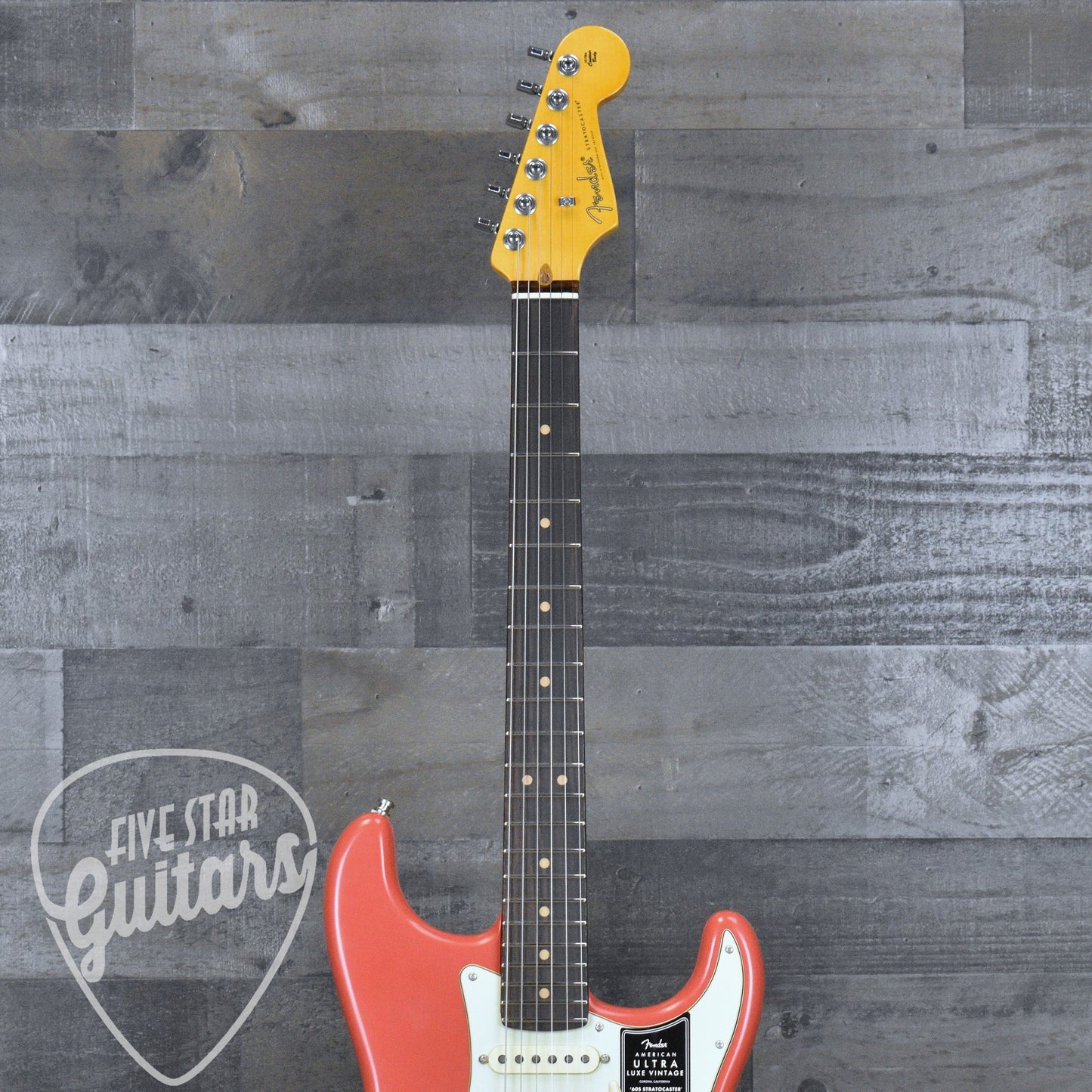 Fender American Ultra Luxe Vintage '60s Stratocaster HSS - Fiesta Red with Fender Deluxe Hardshell Case
