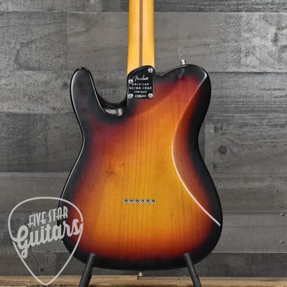 Fender American Ultra Luxe Vintage '60s Telecaster Custom - 3-Color Sunburst with Deluxe Hardshell