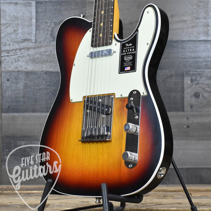 Fender American Ultra Luxe Vintage '60s Telecaster Custom - 3-Color Sunburst with Deluxe Hardshell