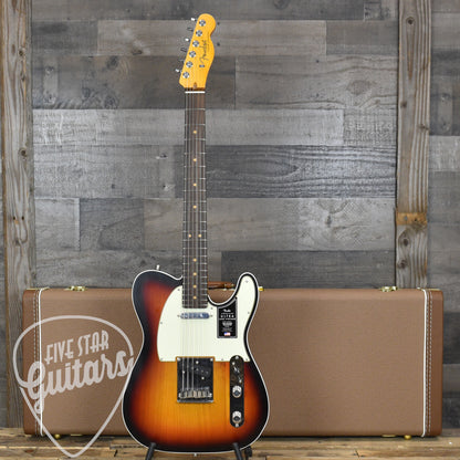 Fender American Ultra Luxe Vintage '60s Telecaster Custom - 3-Color Sunburst with Deluxe Hardshell