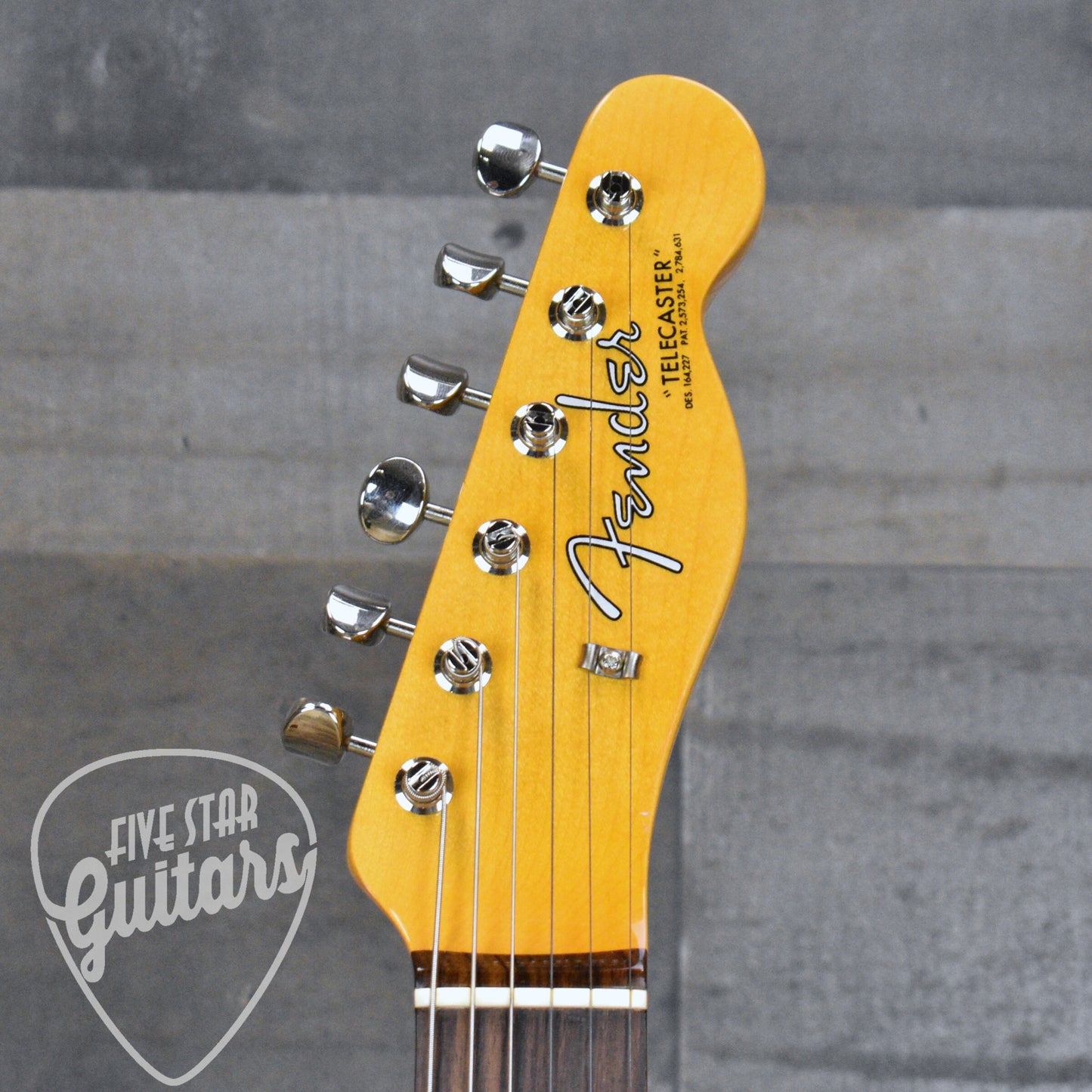 Fender American Vintage II 1963 Telecaster - Crimson Red Transparent with Hard Shell Case