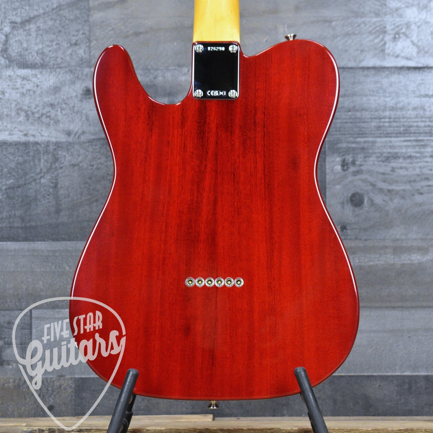 Fender American Vintage II 1963 Telecaster - Crimson Red Transparent with Hard Shell Case