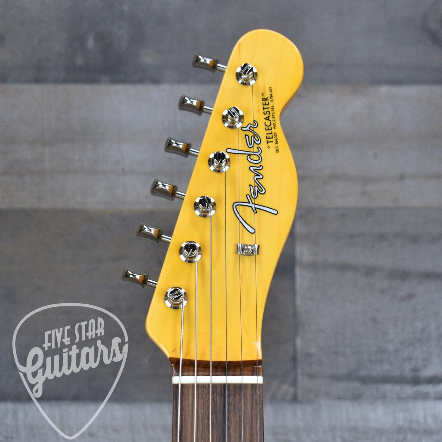 Fender American Vintage II 1963 Telecaster - Crimson Red Transparent with Hard Shell Case